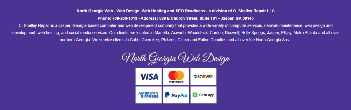 North Georgia Web Design